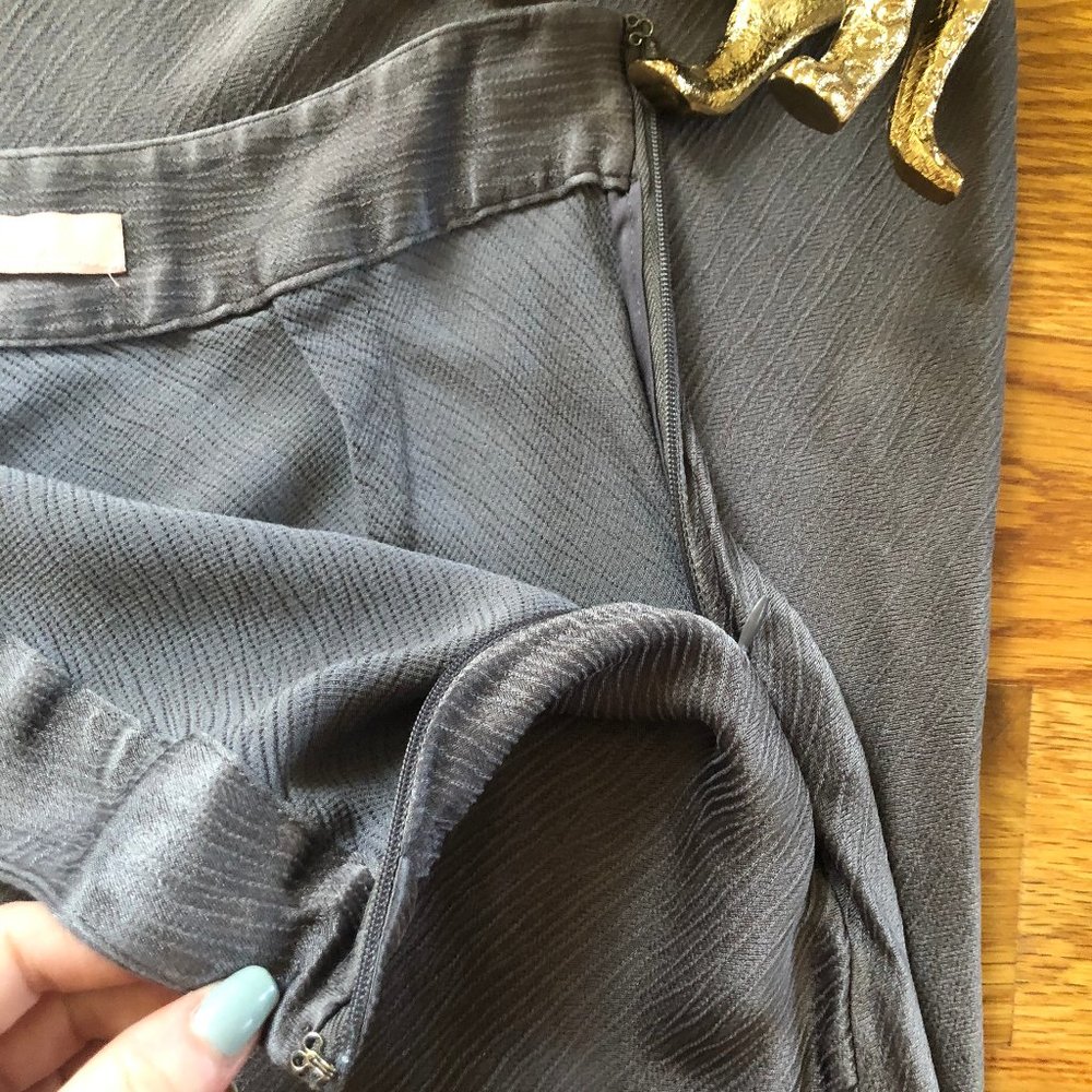 Anthro Hutch Bias Satin Skirt - Picture 7 of 7